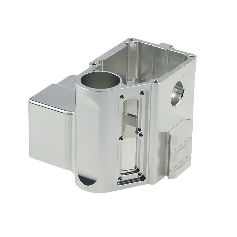 CNC machined aluminum housing
